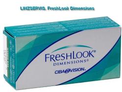 FreshLook Dimensions цветные линзы без диоптрий (2 шт.) 